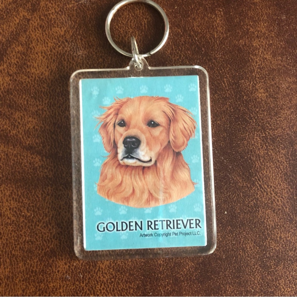 NWT golden retriever key chain - Picture 2 of 2